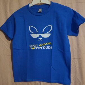 One Cool Hoppin’ Dude Easter Shirt | Bunny Graphic Tee | Easter Outfit
